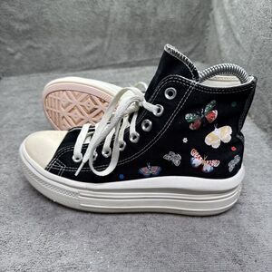 Converse Chuck Taylor All Star‎ Move Platform High Butterfly Wings Sneakers 6.5